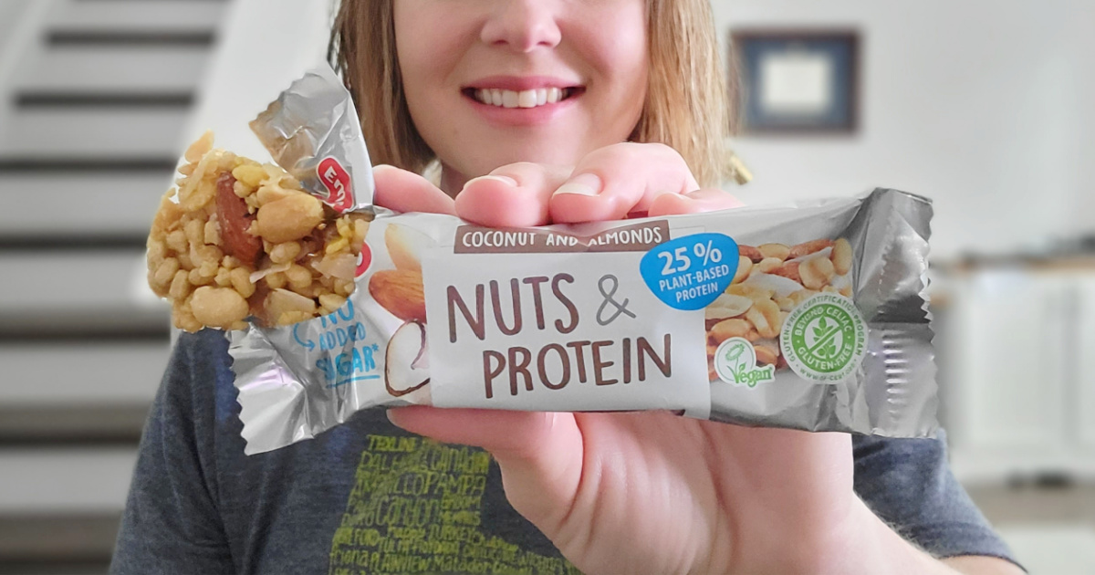 Vegan Nuts & Protein Bars 20Count Box Just 14.99 Shipped on Amazon