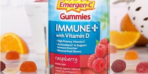 Emergen-C Immune+ Gummies 45-Count Bottle Only $4.69 Shipped on Amazon (Regularly $15)