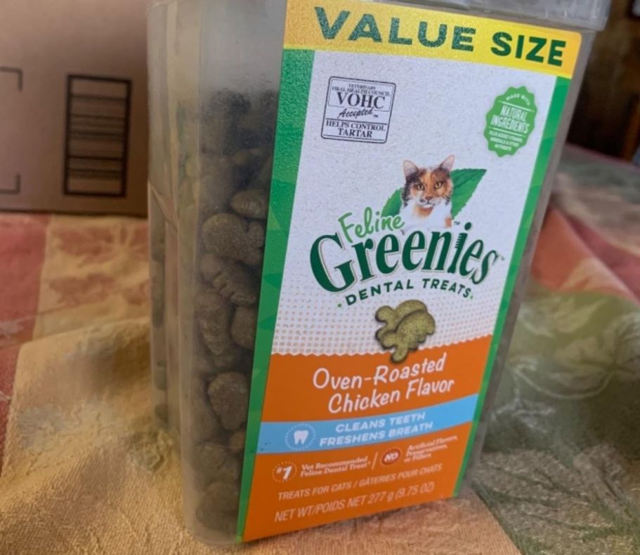 Greenies Dental Cat Treats 9.75oz Only $5.59 Shipped on Amazon (Reg. $11)