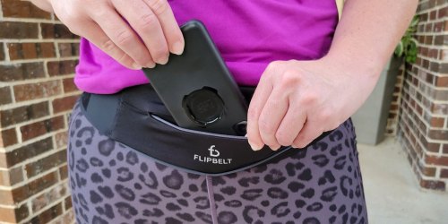 FlipBelt Running Belts from $25.50 Shipped on Amazon (Holds Phone, Keys, & More Hands-Free!)