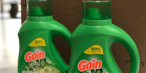 Gain Liquid Laundry Detergent 2-Pack Only $10.95 Shipped on Amazon (Reg. $16.99)