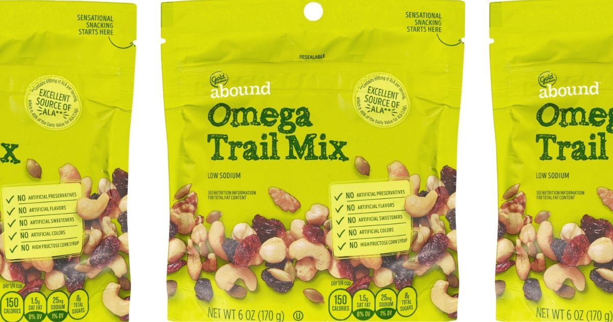 FREE Gold Emblem Omega Trail Mix at CVS (Regularly 3.79) Today Only