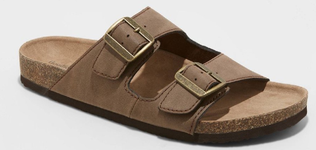 Goodfellow & Co Men's Ashwin Two Band Footbed Sandals