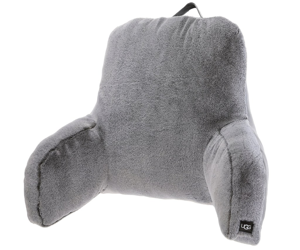 Grey Ugg pillow rest