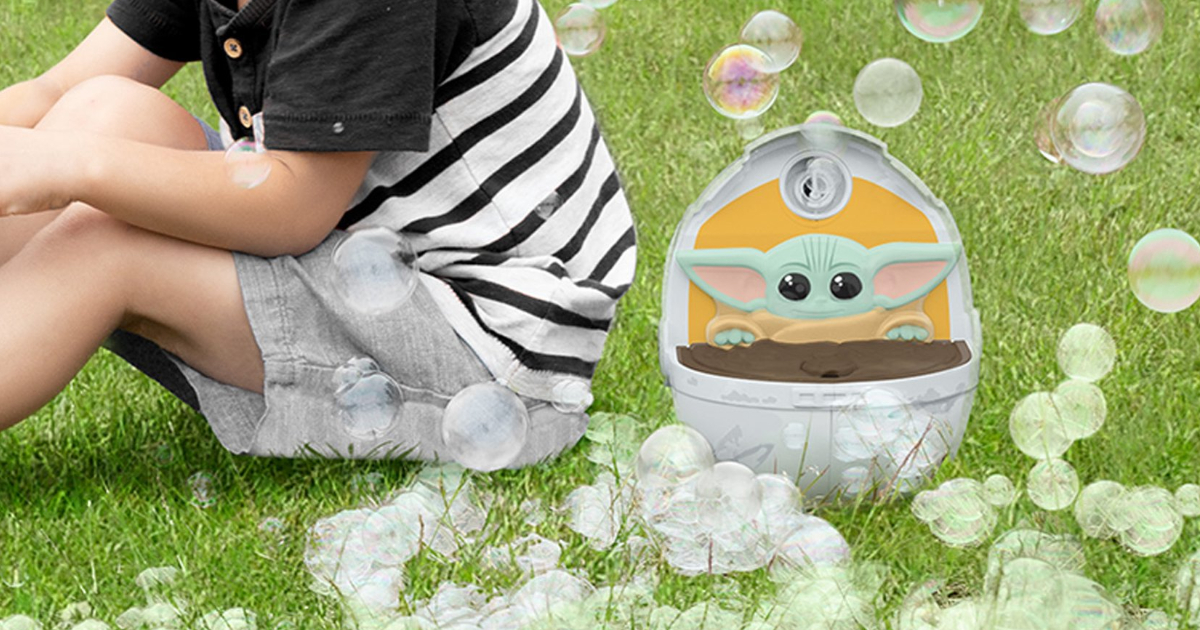 Star Wars Grogu Bubble Machine Just $5.63 on Walmart.com (Regularly $14 ...