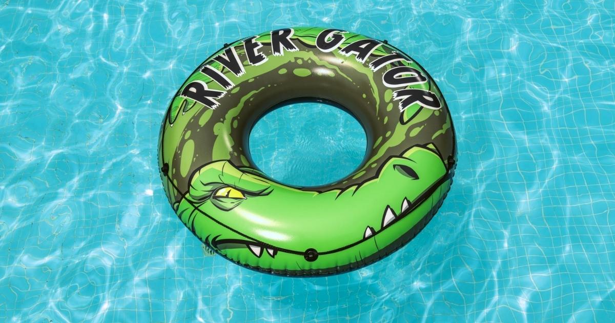 River Gator Inflatable Tube H2OGO 4 Pack 