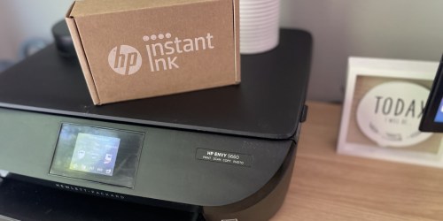 My HP Instant Ink Subscription Stocks My Printer for Just 99¢ Per Month (+ $10 Sign Up Credit!)