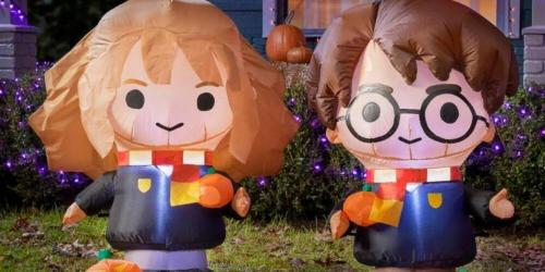 Home Depot Halloween Decor LIVE – Includes Harry Potter Inflatables & Popular 12-Foot Skeleton
