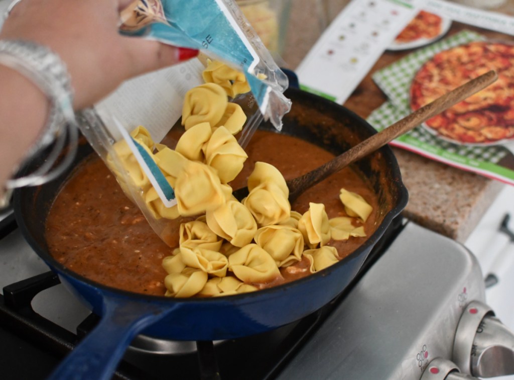 meal in skillet