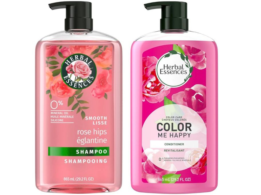 Herbal Essences Rose Hips & Color Me Happy