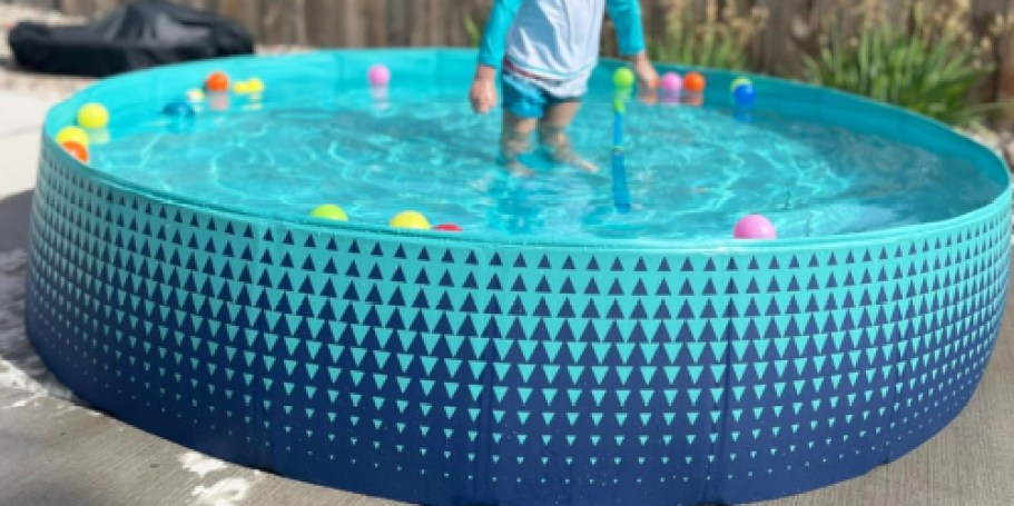 Foldable Kids Pools from $14.99 Shipped for Amazon Prime Members (Regularly $40)