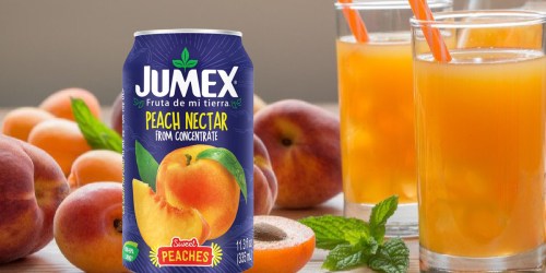 Jumex Peach Nectar 11.3oz Can Only 50¢ Shipped on Amazon (Great Subscribe & Save Filler Item)