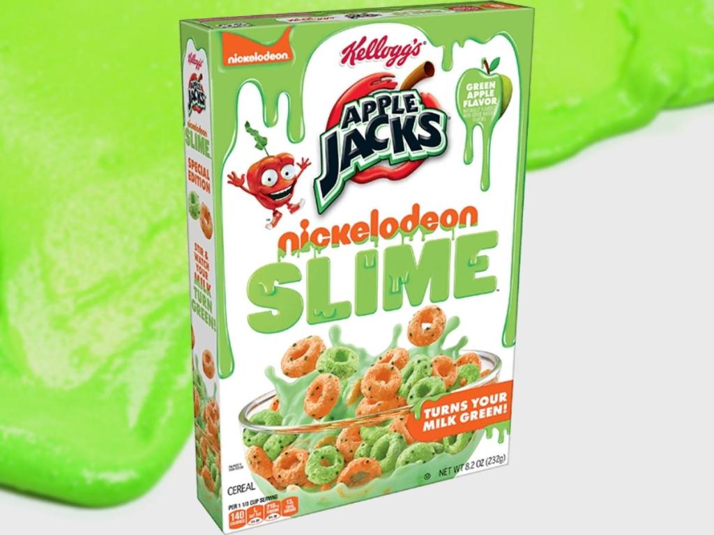 Kellogg's Apple Jacks Nickelodeon Slime