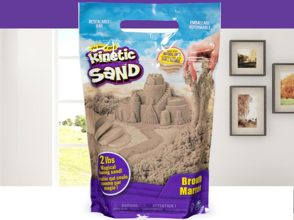 Kinetic Sand 2-Pound Bag in Brown