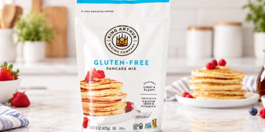 King Arthur Gluten-Free Pancake Mix Just $3 Shipped on Amazon