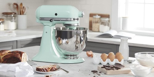 ** $100 Off KitchenAid Tilt-Head Stand Mixer – Available in 12 Color Options