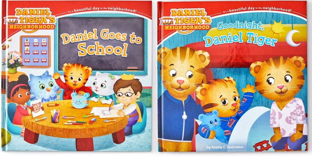 two Daniel Tiger kids books