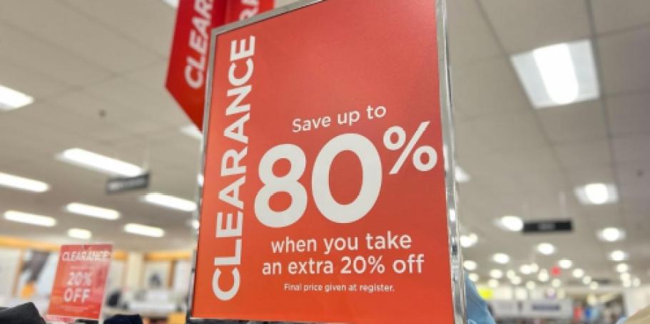 Up to 80% Off Kohl’s Clearance | Prices from $2.63