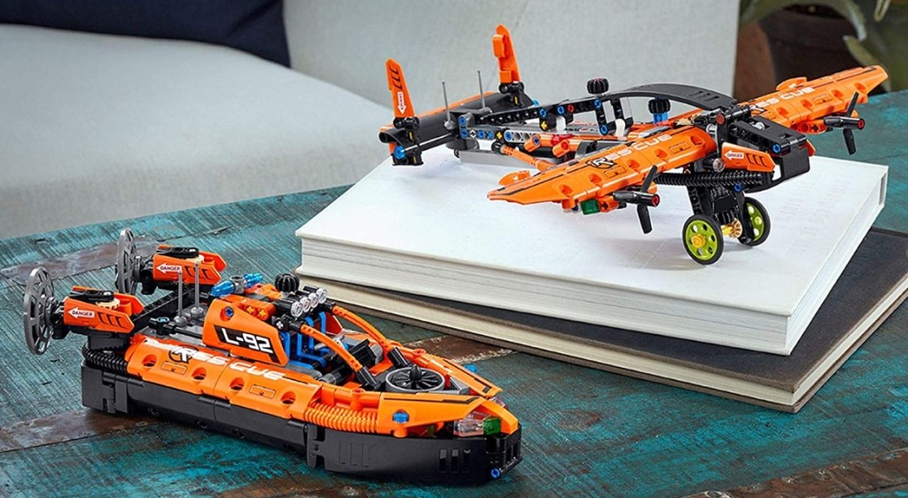 LEGO Technic Hovercraft and airplane