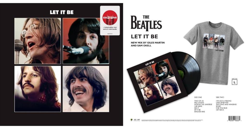 The Beatles - Let It Be + T-Shirt Vinyl