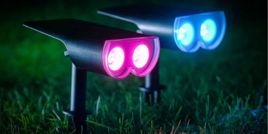 Smart Solar Lights 2-Pack Just $16.90 Shipped for Prime Members (Reg. $35)