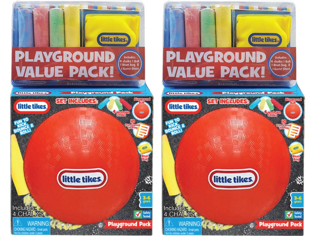 two toy sets for playground