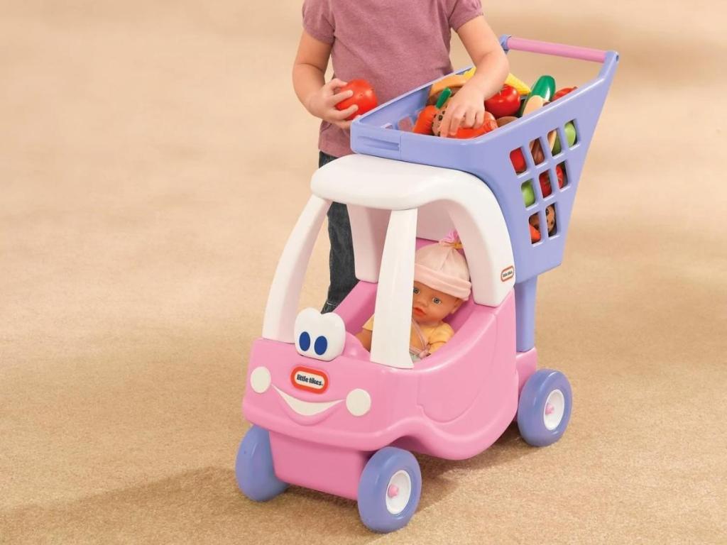 Little Tikes Princess Cozy Coupe Shopping Cart