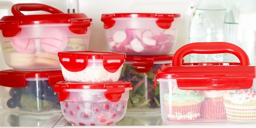 LocknLock 16-Piece Nesting Storage Container Set from $25.48 Shipped on QVC.com | 16 Color Options!