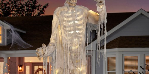 This 12-ft Animated Halloween Mummy May Soon Sell Out at Lowe’s & It’s Only July