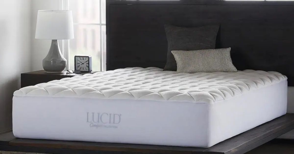 Up to 60 Off Lucid Plush Overfilled Mattress Pads on