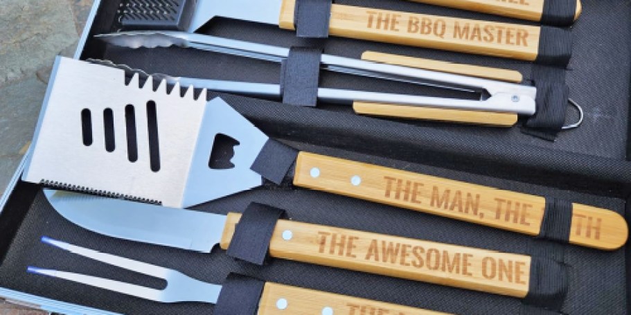 Stainless Steel BBQ Tools Set w/ Case Only $15.99 Shipped for Amazon Prime Members (Reg. $32)