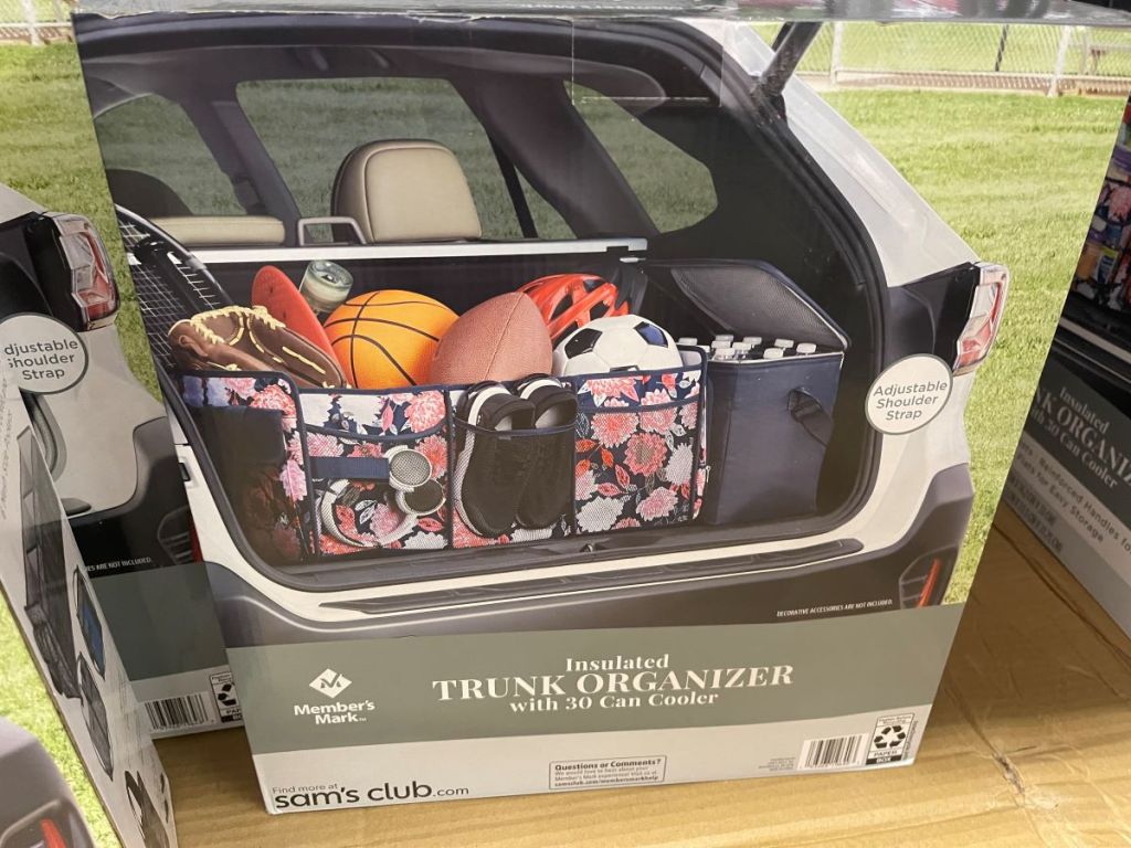 Sam's Club Insulated Trunk Organizer w/ 30Can Cooler Only 19.98 (In