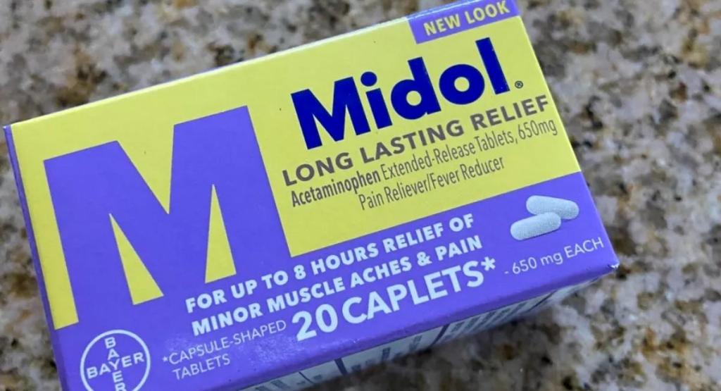 Midol Long-Lasting Relief Caplets 20-Count Bottle Only $4.49 Shipped on ...