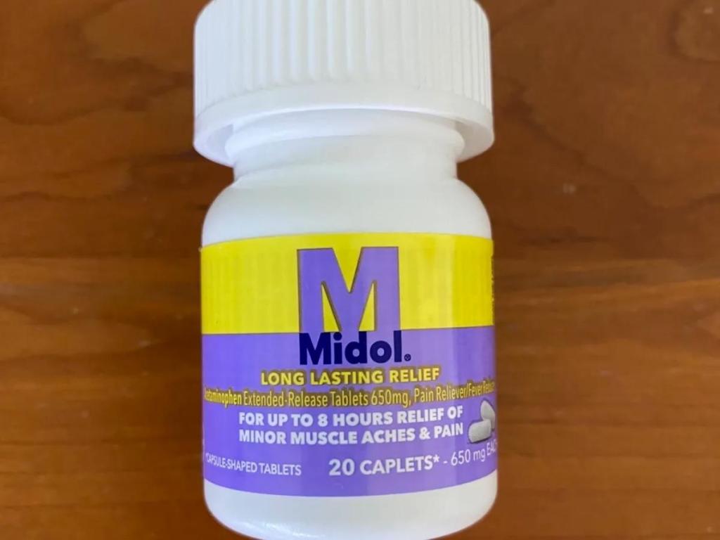 Midol Long-Lasting Relief Caplets 20-Count Bottle Only $4.49 Shipped on ...