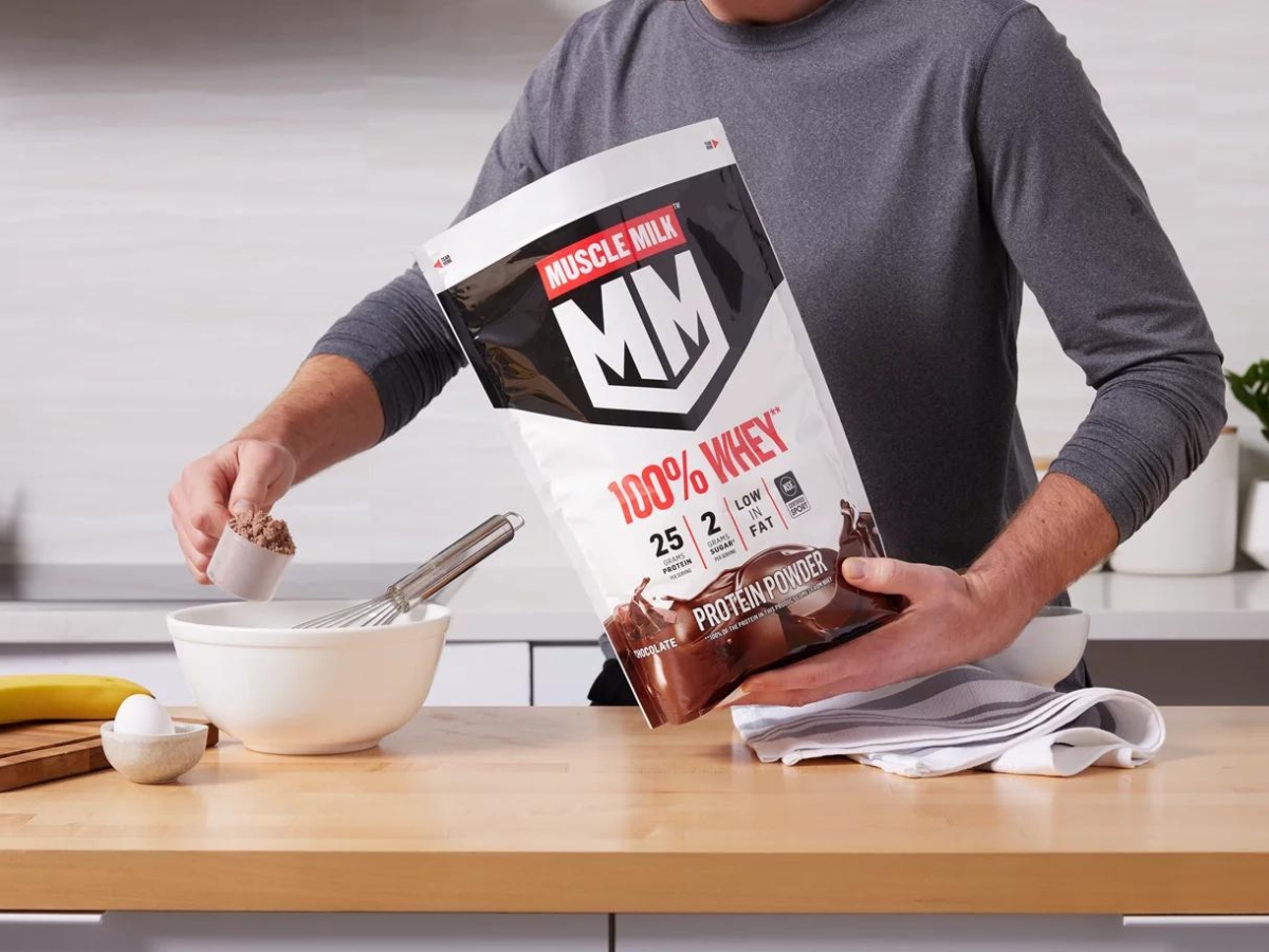 Muscle Milk 100% Whey Protein Powder 5-Pound Bag - Chocolate