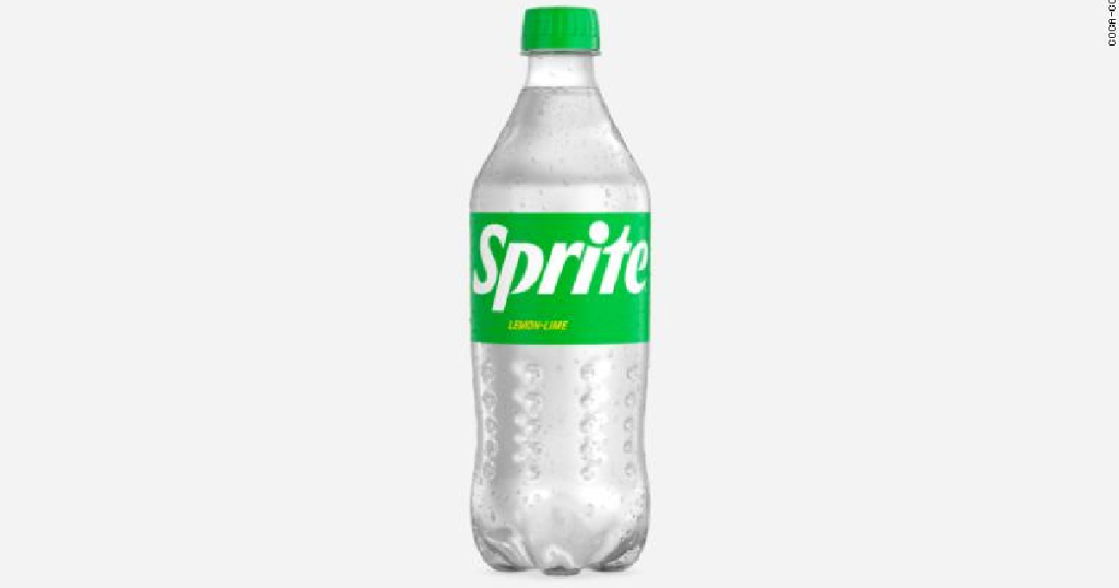 New Sprite Bottle 2022 Clear Plastic