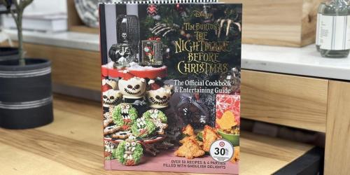 Nightmare Before Christmas Cookbook & Entertaining Guide Only $14.99 on Target.com (Reg. $30)