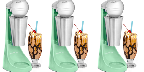 Nostalgia Electric Milkshake Maker and Drink Mixer Only $17 on Amazon (Regularly $30)