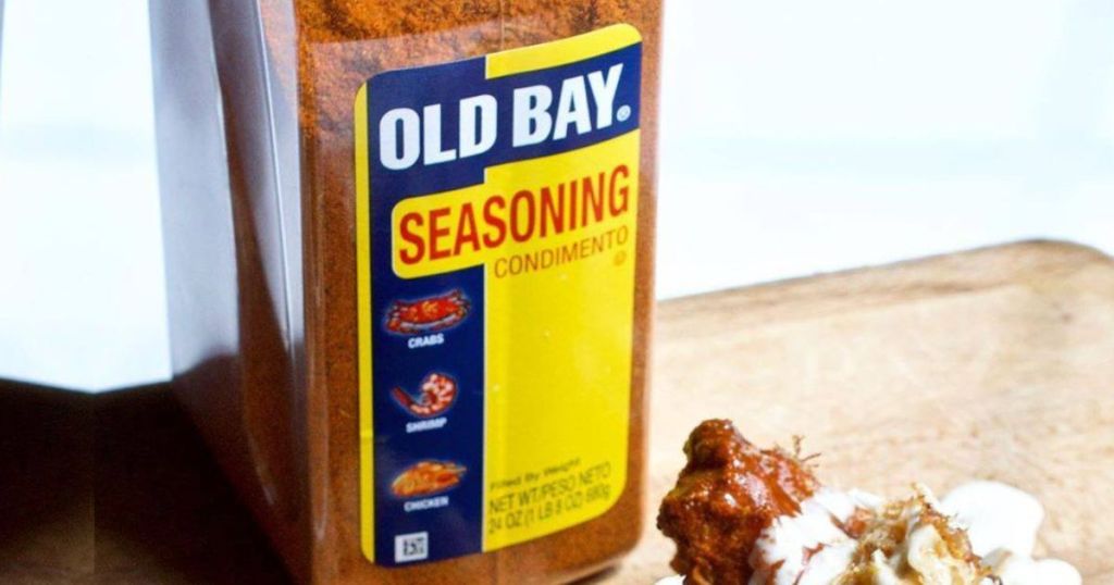 container of Old Bay Seasoning