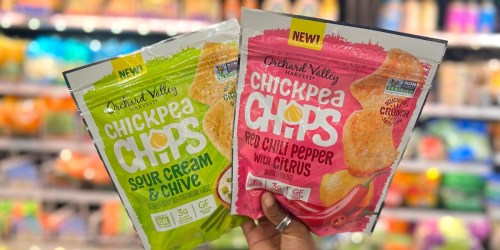 50% Off Orchard Valley Harvest Chickpea Chips at Target (In-Store & Online)