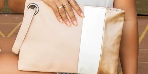 Oversized Vegan Leather Clutch Just $15.88 Shipped (Regularly $35) | 6 Colors Options!