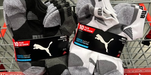 PUMA Men’s Socks 10-Pack Just $11.49 Shipped on Costco.com
