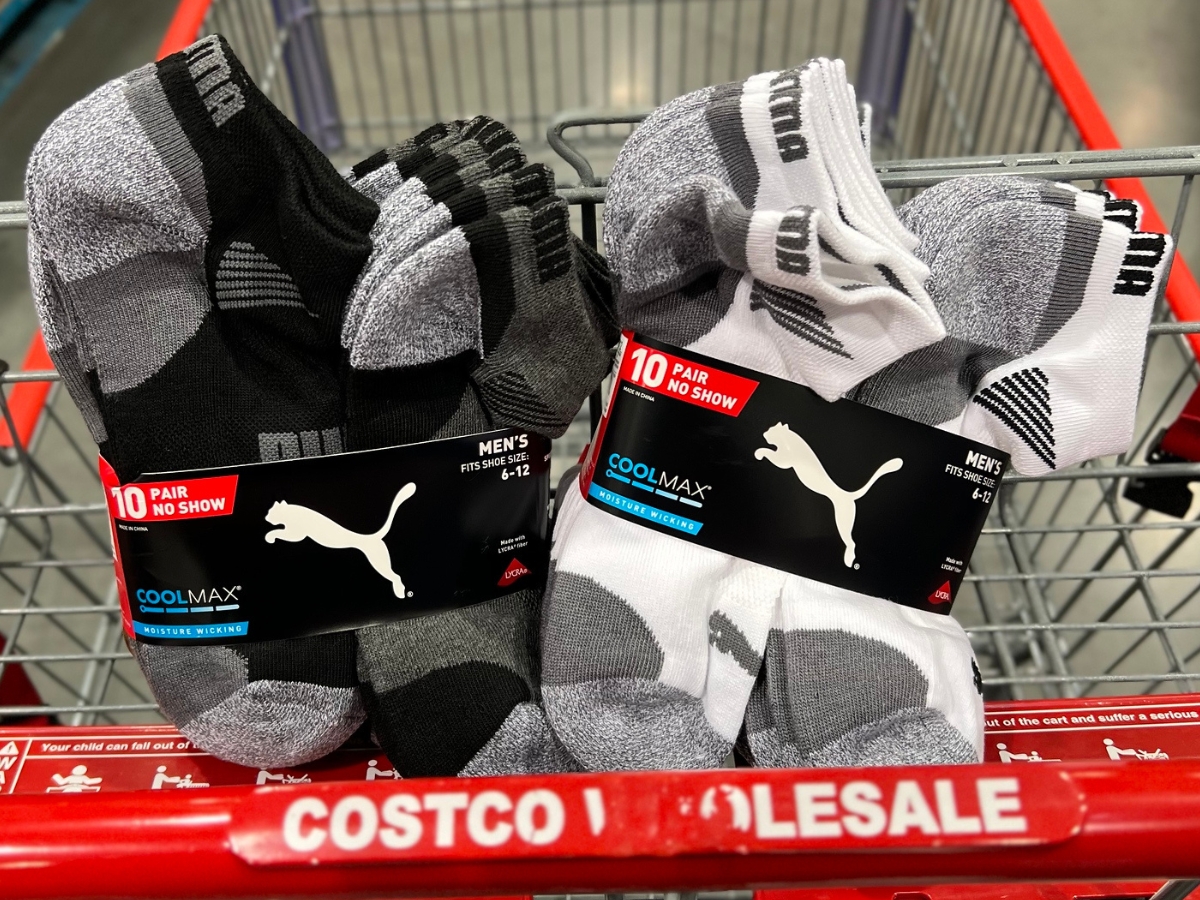 PUMA Men's Socks 10-Pack Just $11.49 Shipped on Costco.com