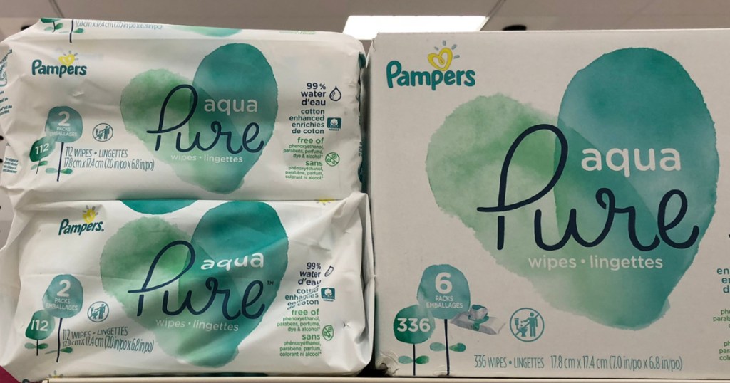 Pampers® Aqua Pure Wipes