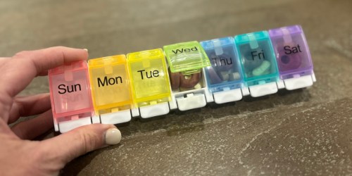 7-Day Pill Organizer Only $5.99 Shipped on Amazon | Easy-Open Tabs