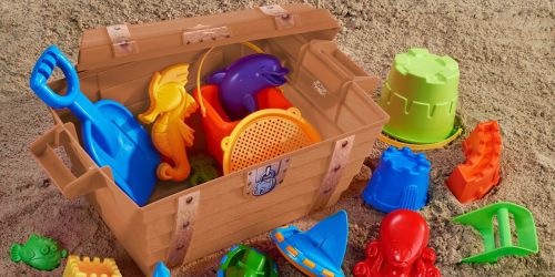 Play Day 20-Piece Treasure Chest Sand Toys Only $11.88 on Walmart.com (Regularly $20)