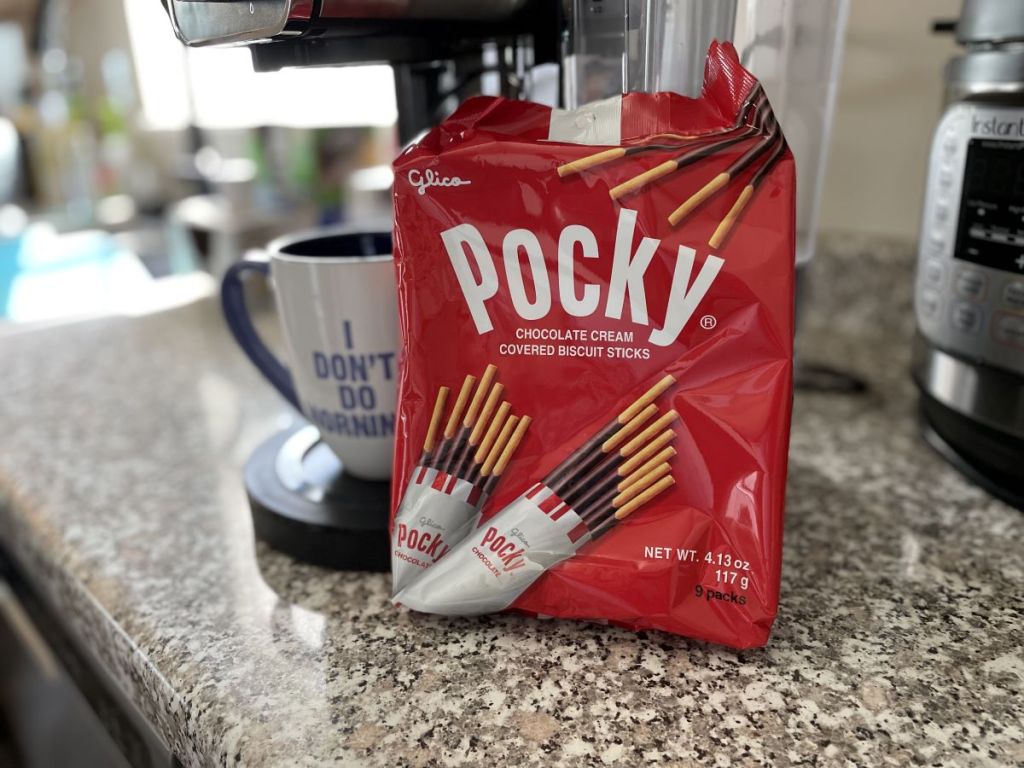 bag of Pocky sticks