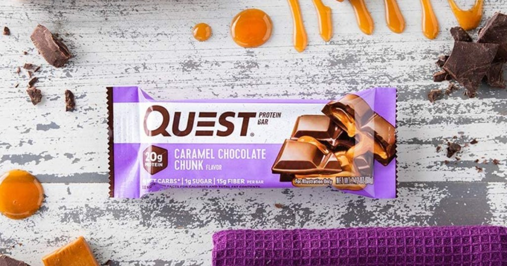 Quest Bar on table
