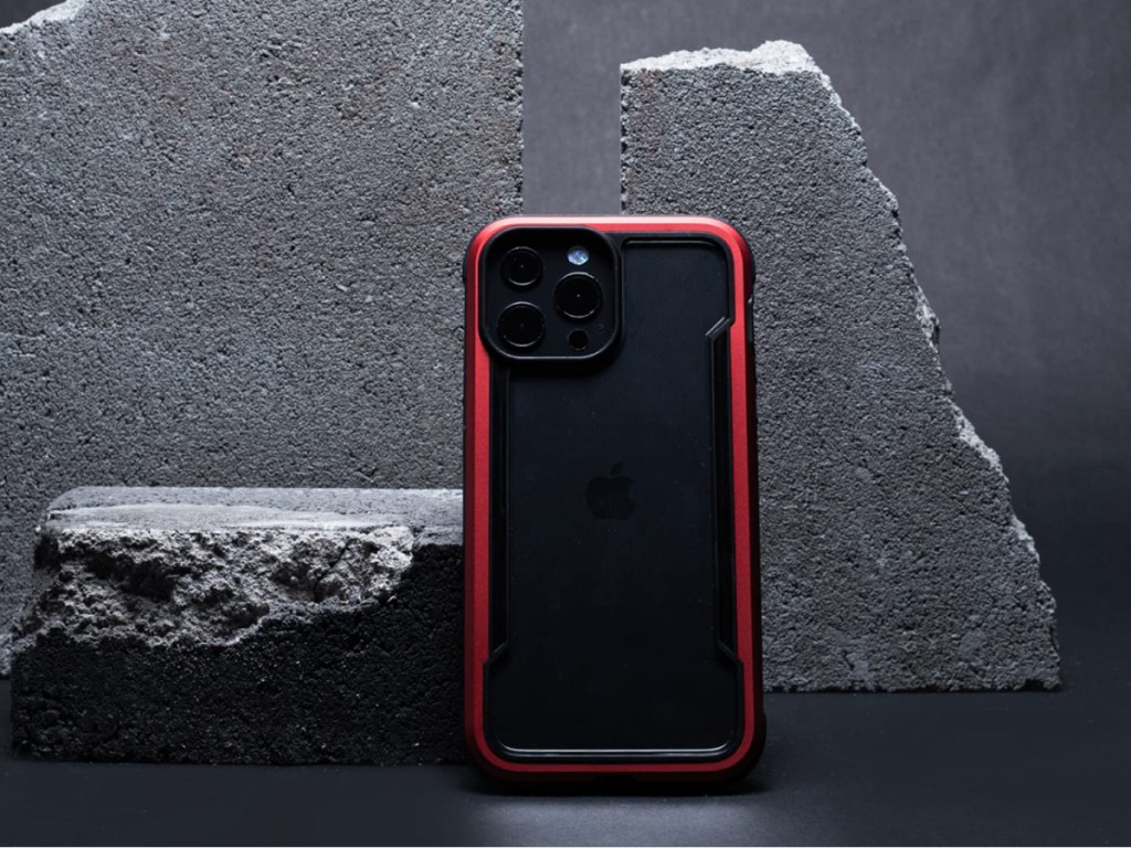 Raptic - Shield Pro Case for iPhone 12 Pro Max - Red