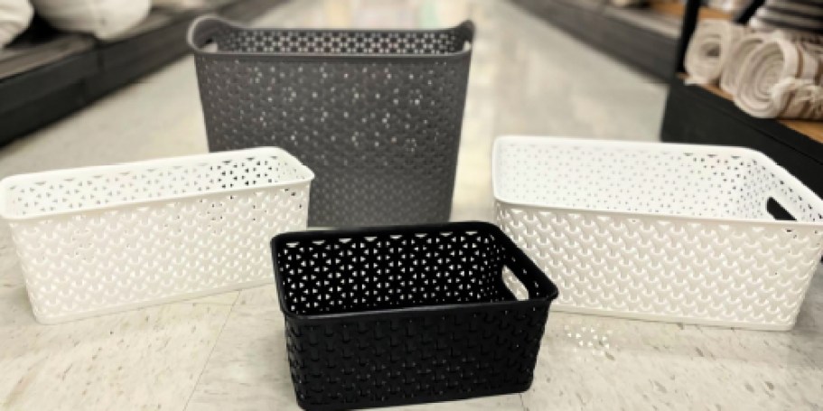 Best Target Sales This Week | 50% Off Storage Baskets, Household Supplies + More!
